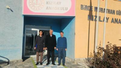 Eğitim-Bir-Sen Aksaray Şube Başkanı Murat Görmez, sendikal çalışmalar kapsamında saha