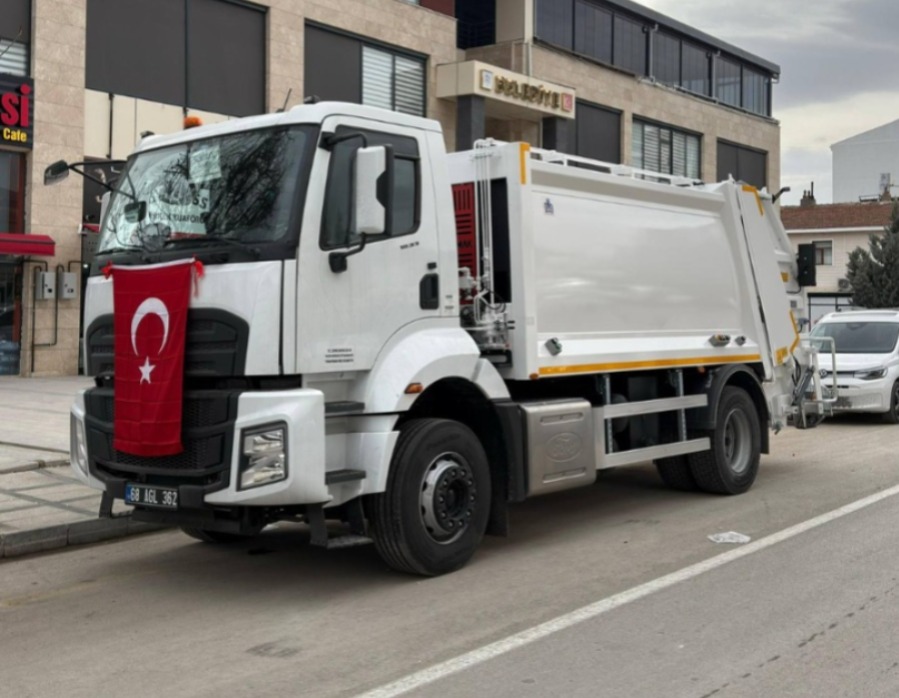 Eskil Belediyesi, araç filosuna hibe yoluyla kazandırılan 2025 model Ford