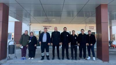 Öz Sağlık-İş Sendikası Aksaray Şubesi, saha çalışmaları kapsamında Eskil Devlet
