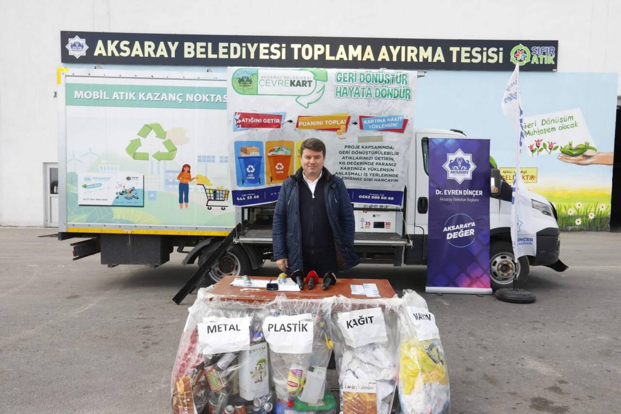 Aksaray’da çevre odaklı şehircilik anlayışı doğrultusunda sürdürülen atık yönetimi uygulamaları,