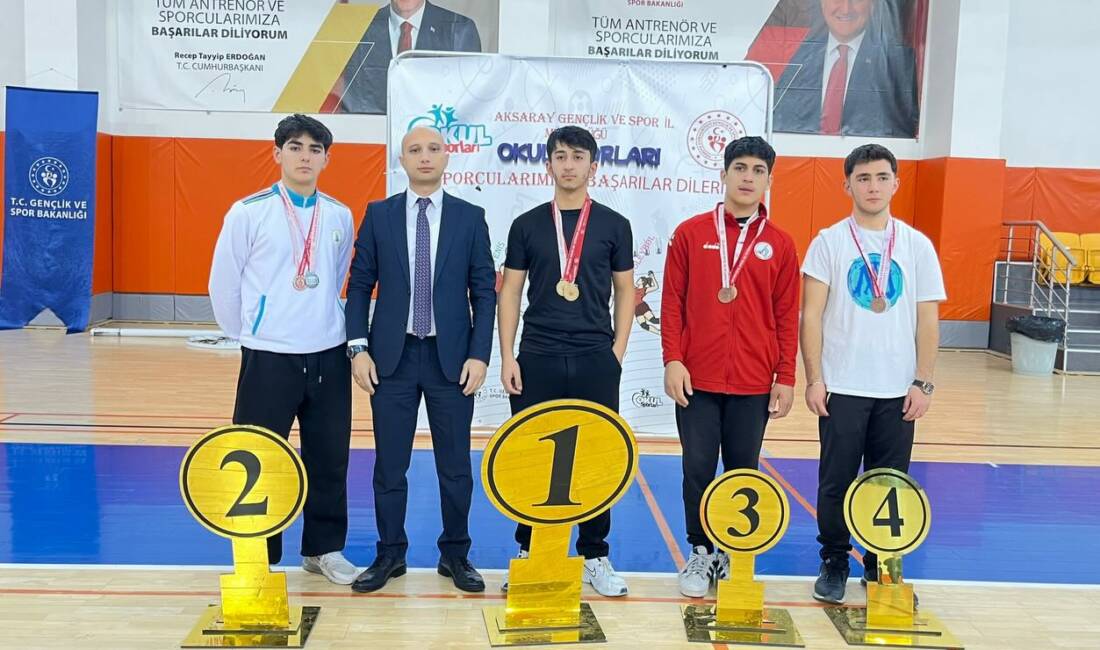 Aksaray Gençlik ve Spor İl Müdürlüğü koordinesinde düzenlenen Okul Sporları