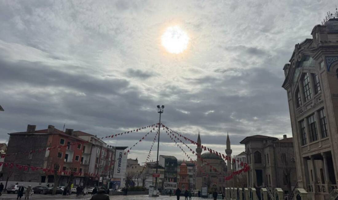 Meteoroloji verilerine göre Aksaray genelinde parçalı ve çok bulutlu bir