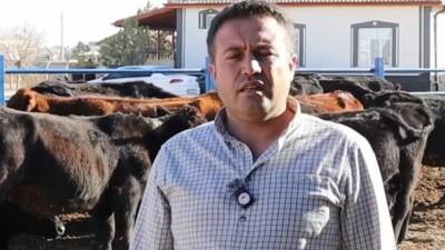 Aksaray’da bir üretici, devlet desteğiyle işletmesini büyüttü; hayvan sayısı kısa
