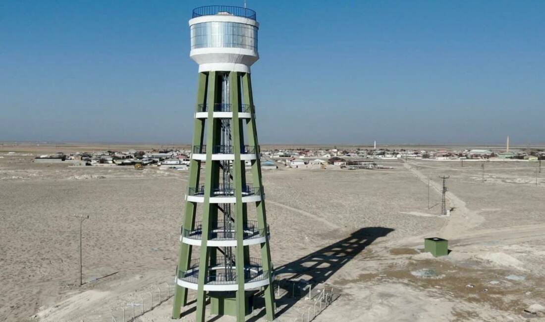 Aksaray’da 2025 yatırım programı kapsamında Yeşiltömek Köyü’nde içme suyu kapasitesi