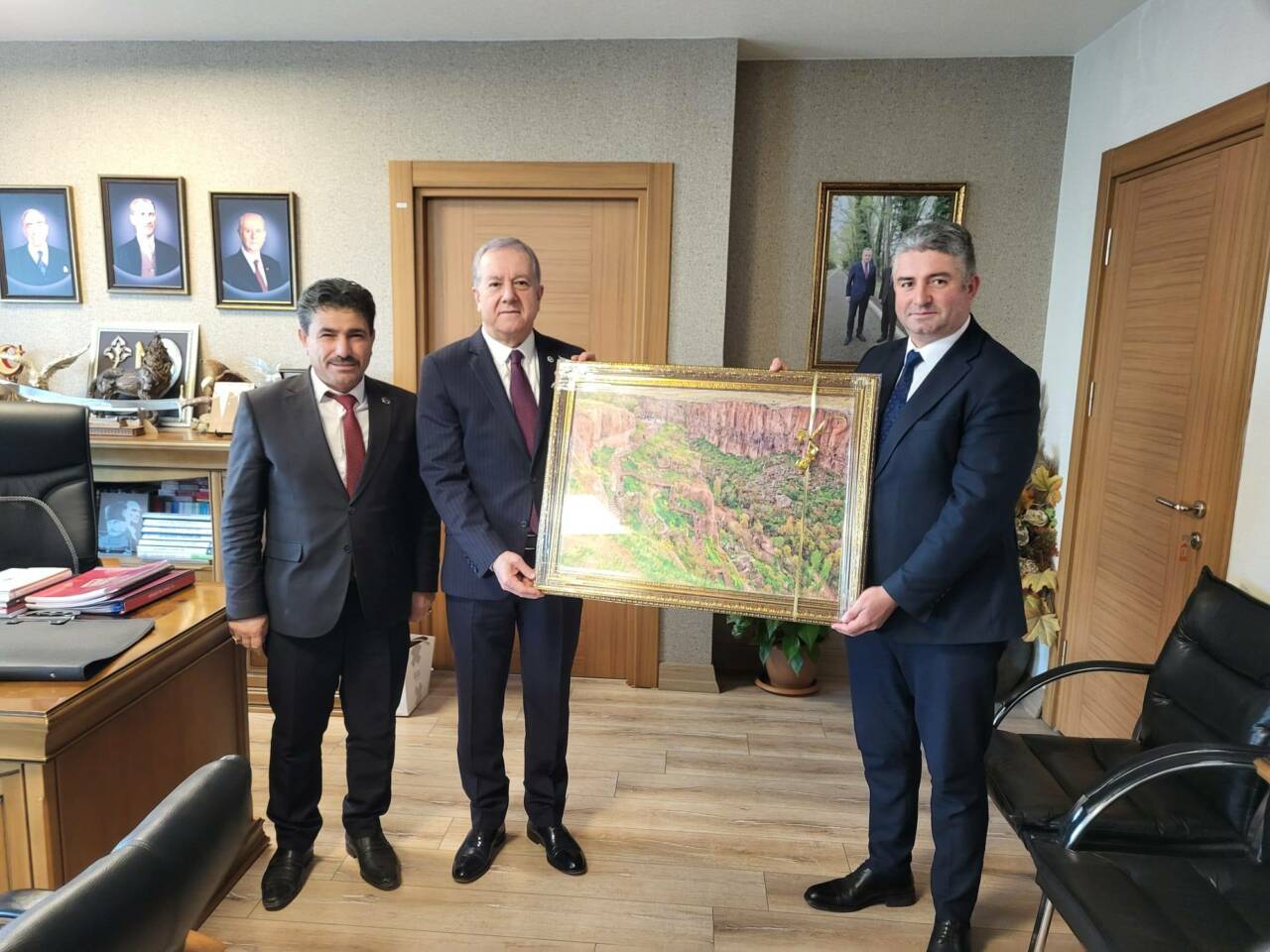 Ihlara Belediye Başkanı Yunus Akar, Ankara’da gerçekleştirdiği temaslar kapsamında Milliyetçi