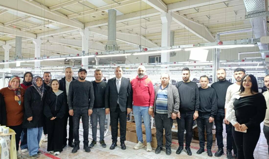 Aksaray’da İŞKUR ve Moss Tekstil’in başlattığı İşbaşı Eğitim Programı ile