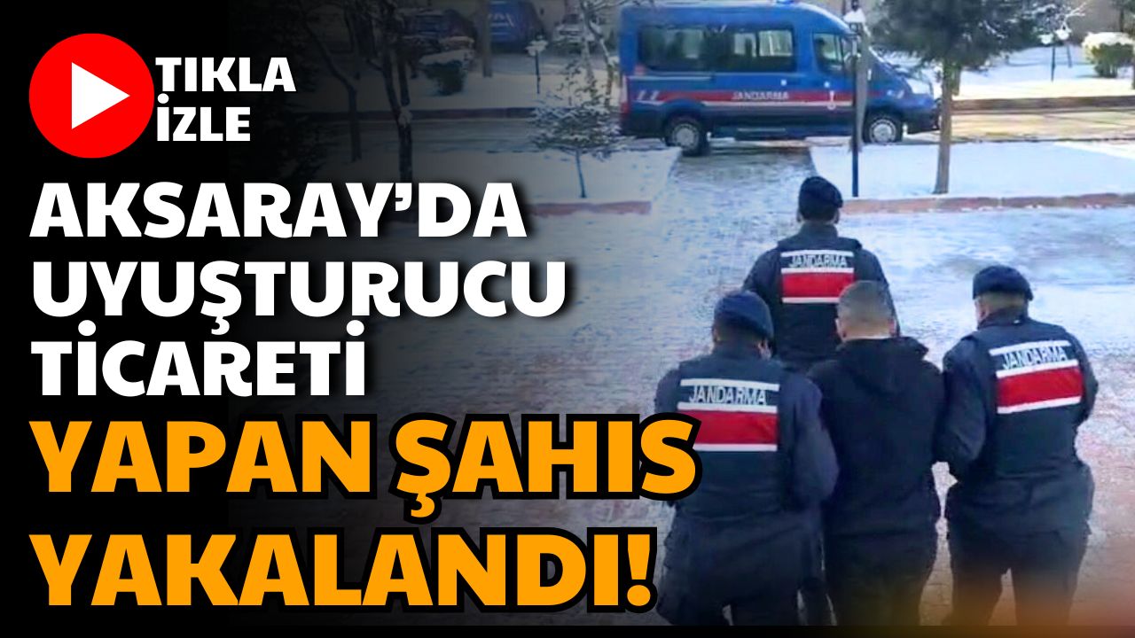 Aksaray’da düzenlenen operasyonda uyuşturucu madde ve hassas terazi ele geçirildi,
