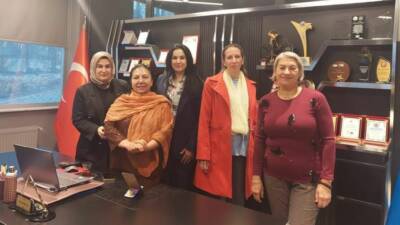 Aksaray Aile ve Sosyal Hizmetler Müdürlüğü, Girişimci Kadınlar Derneği’ni ziyaret