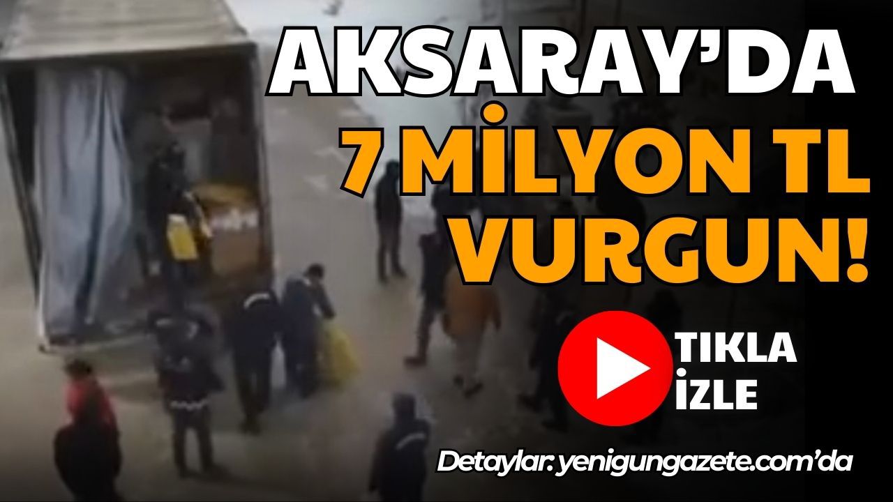 Aksaray’ın Ağaçören ilçesinde jandarmanın düzenlediği operasyonda yaklaşık 7 milyon lira