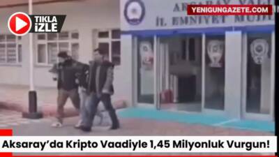 Aksaray’da sosyal medya üzerinden kripto kazanç vaadiyle yaşı küçük bir