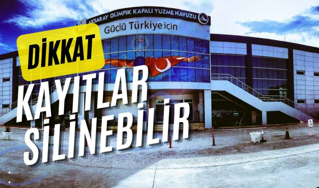 Aksaray’da tam olimpik yüzme havuzu 18 Şubat’ta açılıyor; evrak teslim