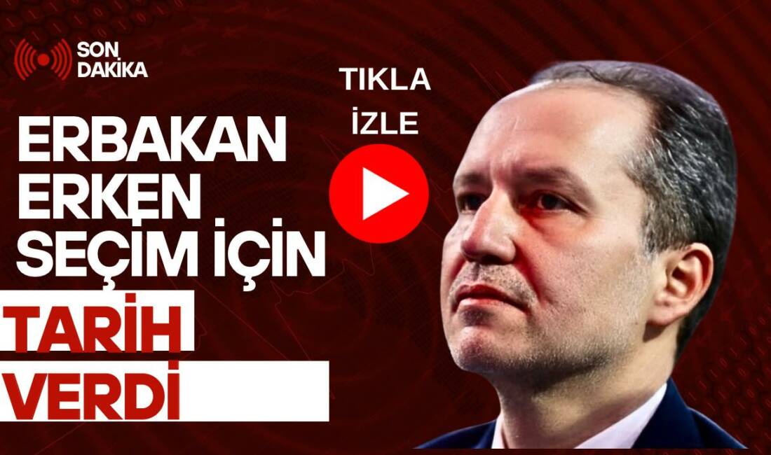 Yeniden Refah Partisi Genel Başkanı Dr. Fatih Erbakan, anayasa değişikliği