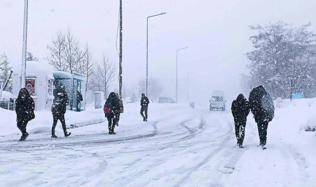 Meteoroloji, Aksaray ve doğu ilçeleri için yer yer kuvvetli kar
