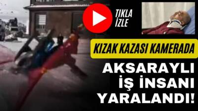 Keten Çimen Kayak Merkezi’nde hızlanan kızak bariyerlere çarptı, iş insanı