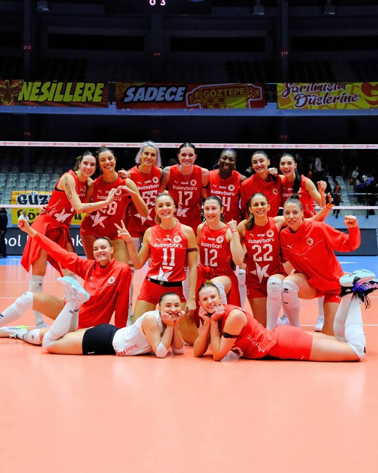 Sultanlar Ligi’nde Kuzeyboru, bugün Aksaray’da güçlü rakibi Zeren Spor karşısında