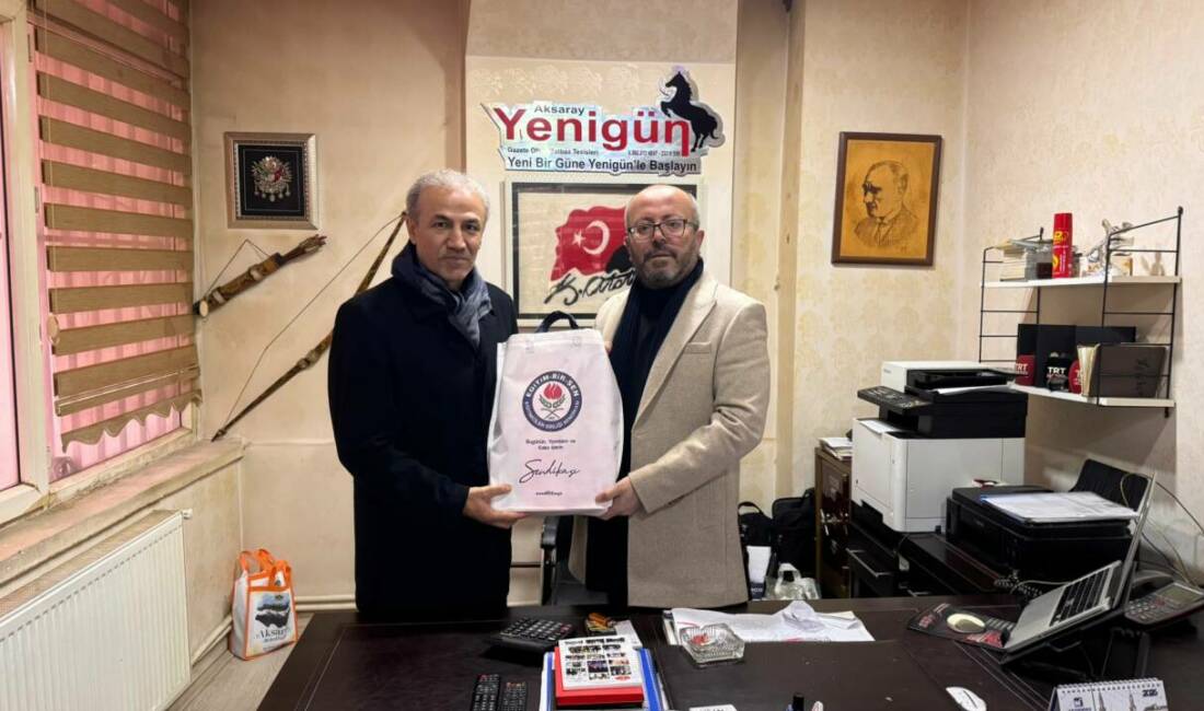 Aksaray Eğitim Bir-Sen Başkanı Murat Görmez, 10 Ocak Çalışan Gazeteciler