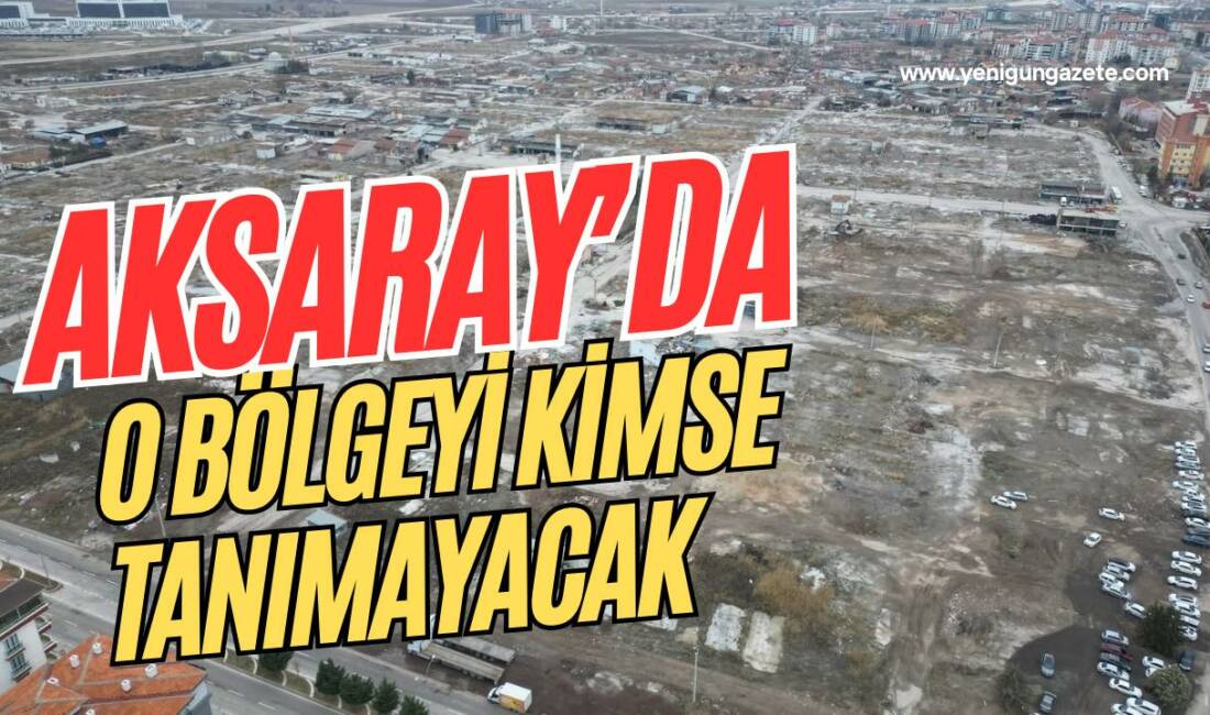 Eski sanayi bölgesi tamamen değişiyor mu? Başkan Evren Dinçer, kentsel