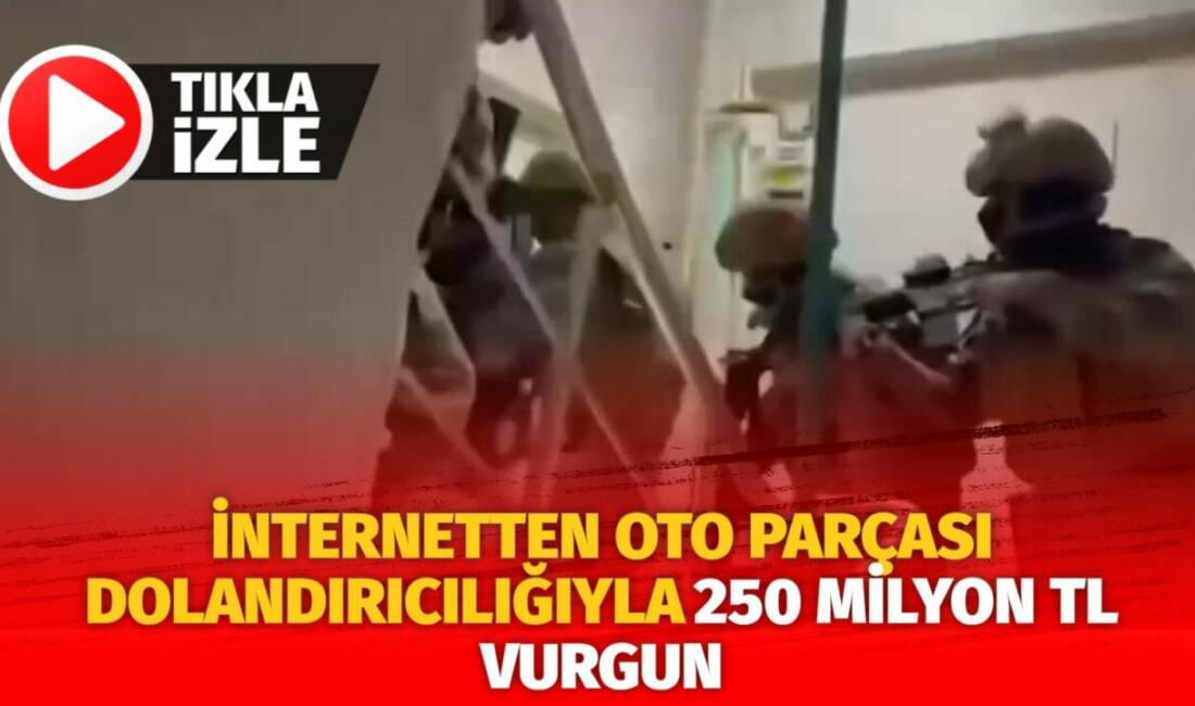 Tekirdağ merkezli 10 ilde “oto yedek parçası” vaadiyle 250 milyon