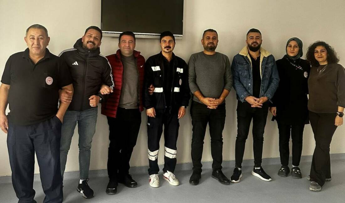 Öz Sağlık-İş Sendikası Aksaray Şubesi, saha çalışmaları kapsamında üyelerine yönelik