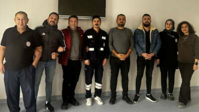 Öz Sağlık-İş Sendikası Aksaray Şubesi, saha çalışmaları kapsamında üyelerine yönelik