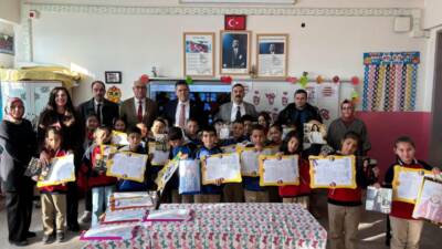 Sultanhanı’nda karne günü coşkusu, ilçe protokolünün okul ziyaretiyle daha da