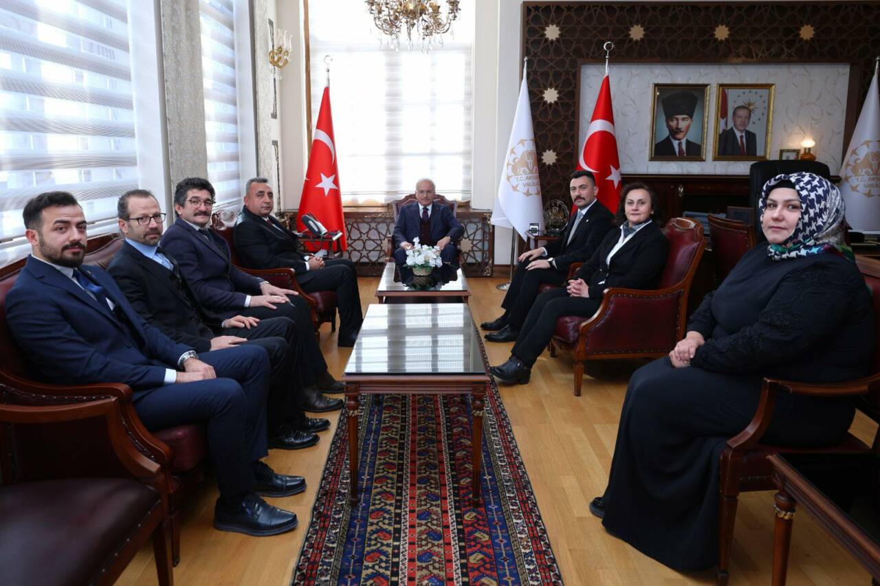 Aksaray Valisi Mehmet Ali Kumbuzoğlu, Türk Sağlık-Sen Aksaray Şube Başkanlığına