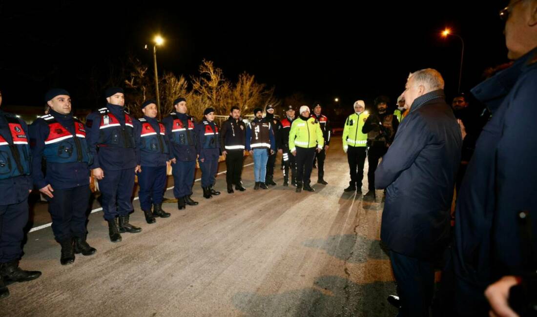 Vali Murat Duru’dan Aksaray–Adana Yol Kontrol ve Uygulama Noktasına Ziyaret