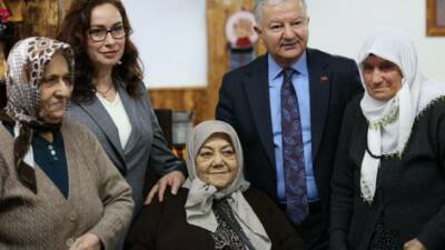 Aksaray Valisi Murat Duru ve eşi Elif Duru, A. Kadir