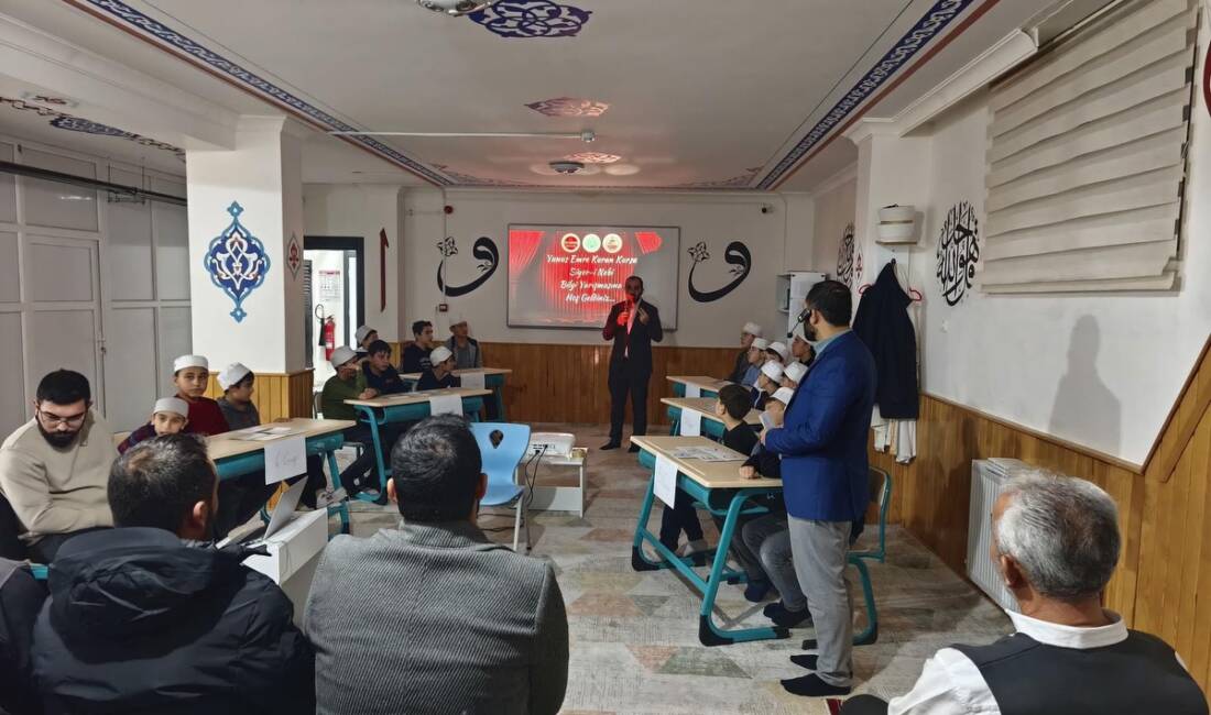 Peygamberin doğumunun 1500. yılı vesilesiyle Yunus Emre Kur’an Kursu’nda düzenlenen