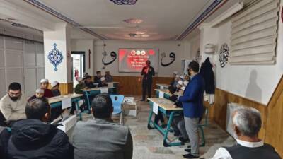 Peygamberin doğumunun 1500. yılı vesilesiyle Yunus Emre Kur’an Kursu’nda düzenlenen