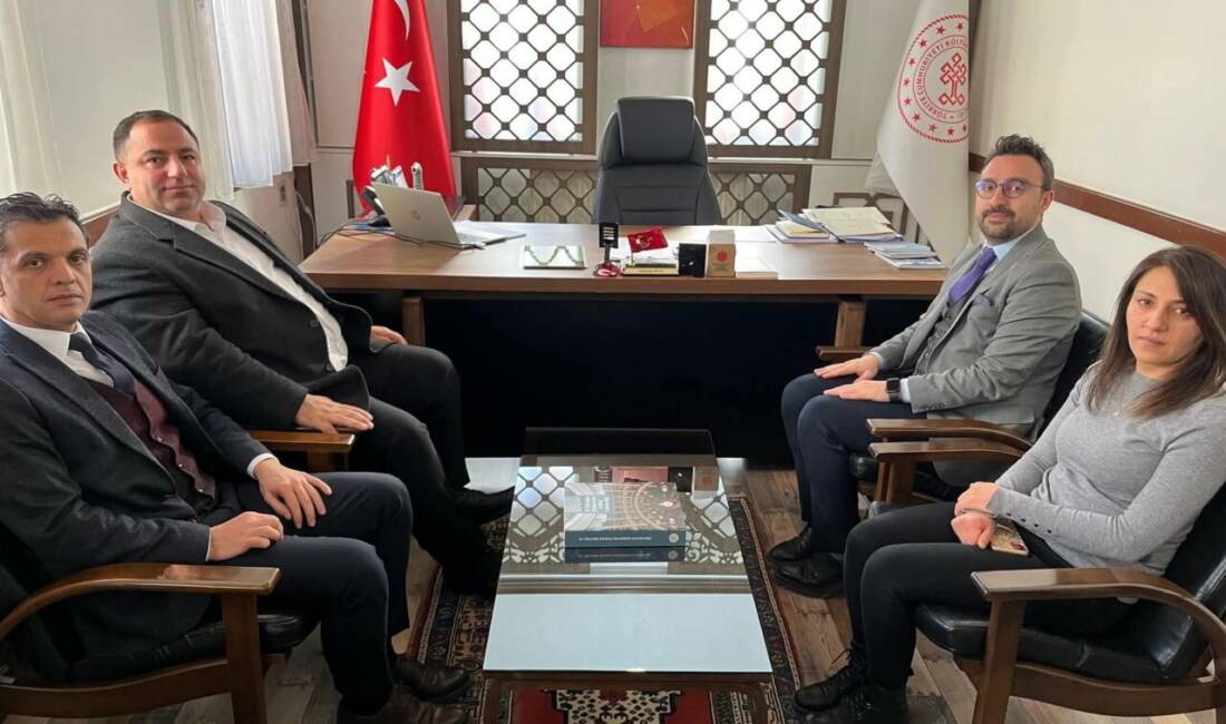 Aksaray Vali Yardımcısı Turan Soğukoluk, Kültür Turizm İl Müdürlüğü’nü ziyaret