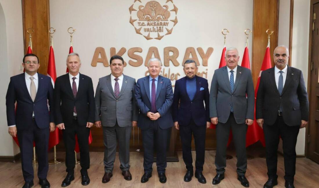 MHP Aksaray Milletvekili Ramazan Kaşlı ve beraberindeki milletvekilleri ile il