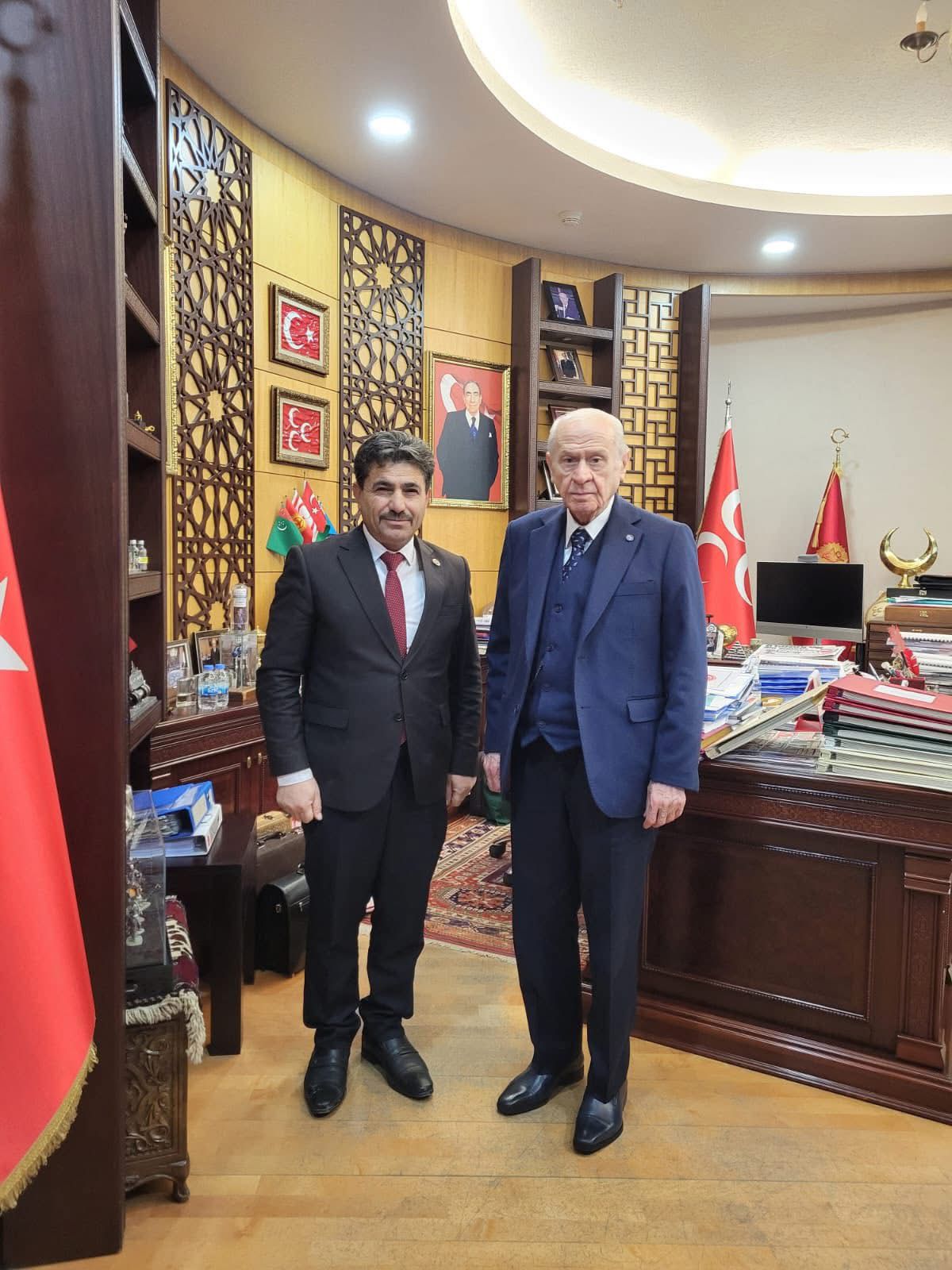 Gülağaç ilçesine bağlı Gülpınar Belediye Başkanı Ersoy Kara, Ankara’da MHP