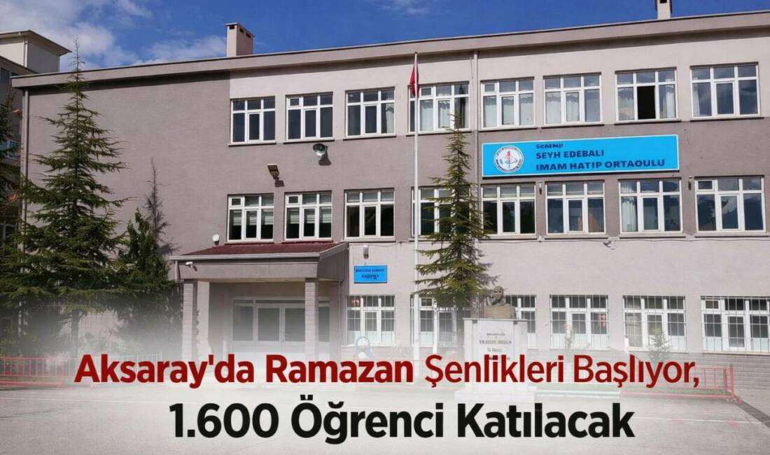 Millî Eğitim Bakanlığı’nın 45 ili kapsayan programı kapsamında Aksaray’da dört
