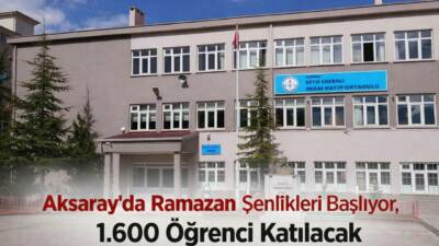 Millî Eğitim Bakanlığı’nın 45 ili kapsayan programı kapsamında Aksaray’da dört