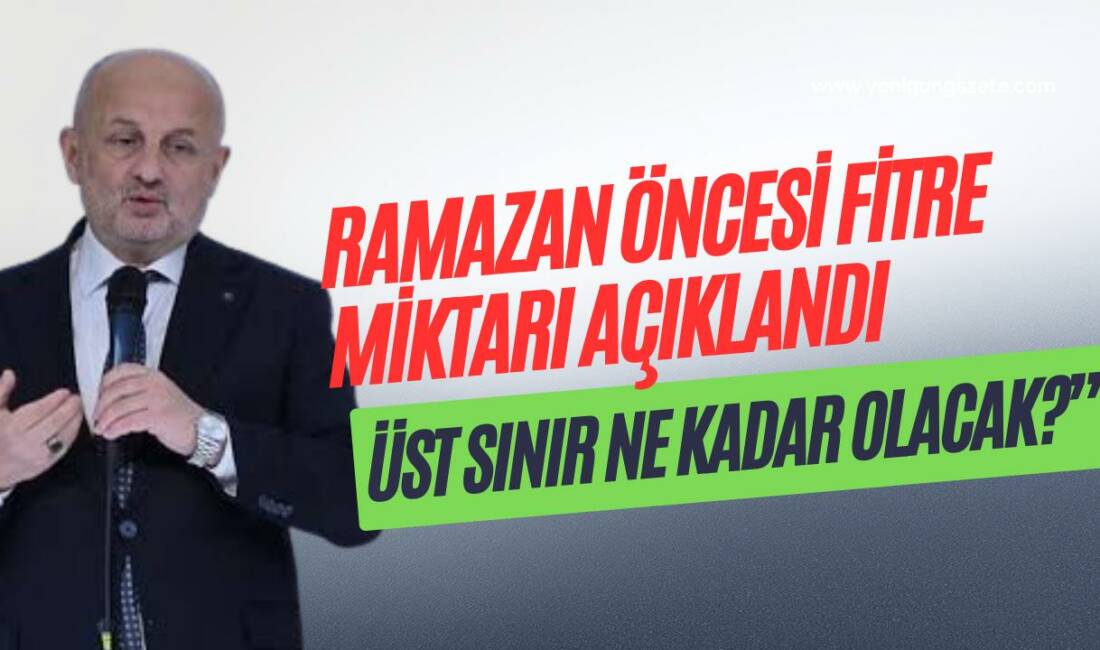 Ramazan öncesi Müftü Işıldar vicdan ve sorumluluk çağrısı yaptı. Fitre