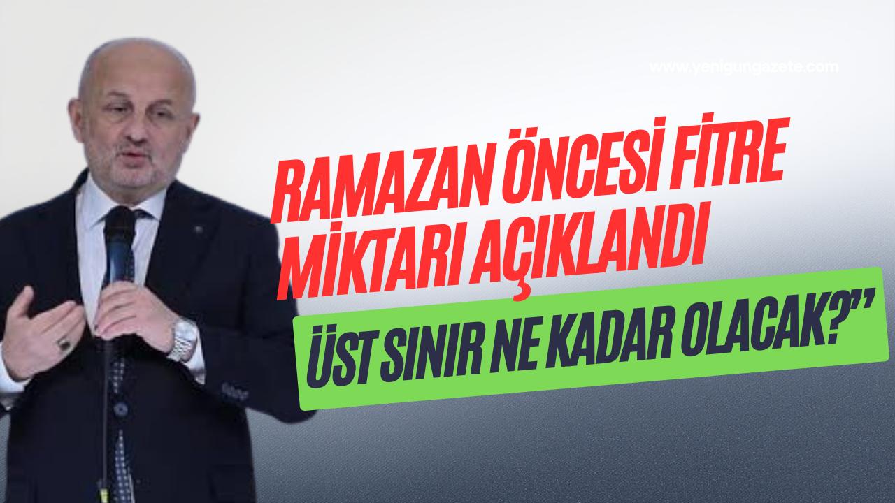 Ramazan öncesi Müftü Işıldar vicdan ve sorumluluk çağrısı yaptı. Fitre