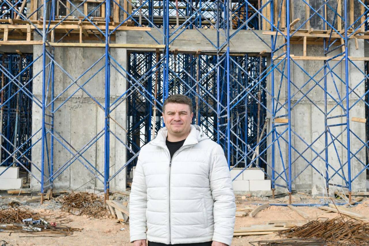 Belediye Başkanı Dr. Evren Dinçer, Yeni Şehir Mezarlığı içerisinde yapımı