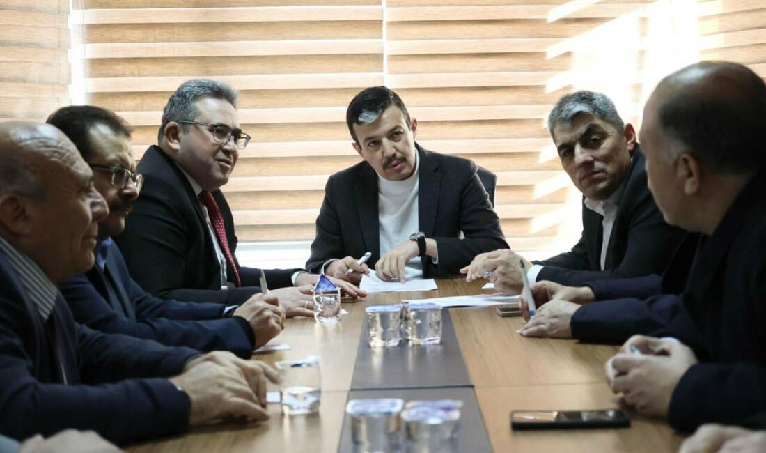 AK Parti Aksaray İl Başkanı Hamza Aktürk’ün riyasetinde gerçekleştirilen Şubat