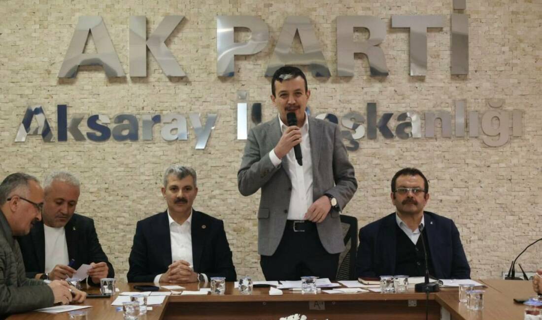 AK Parti Aksaray İl Başkanlığı tarafından düzenlenen Şubat Ayı İl