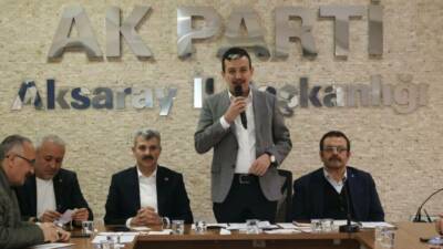 AK Parti Aksaray İl Başkanlığı tarafından düzenlenen Şubat Ayı İl
