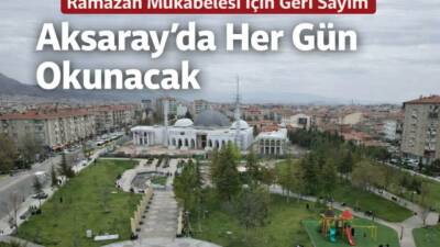Aksaray İl Müftülüğü’nün 2026 Ramazan ayına yönelik mukabele programı, 18