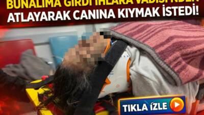 Aksaray’ın Güzelyurt ilçesine bağlı Ihlara beldesinde bir kişi, Ihlara Vadisi’ne