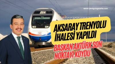 53,6 milyar TL’lik Aksaray Trenyolu ihalesinde süreç netleşirken, AK Parti