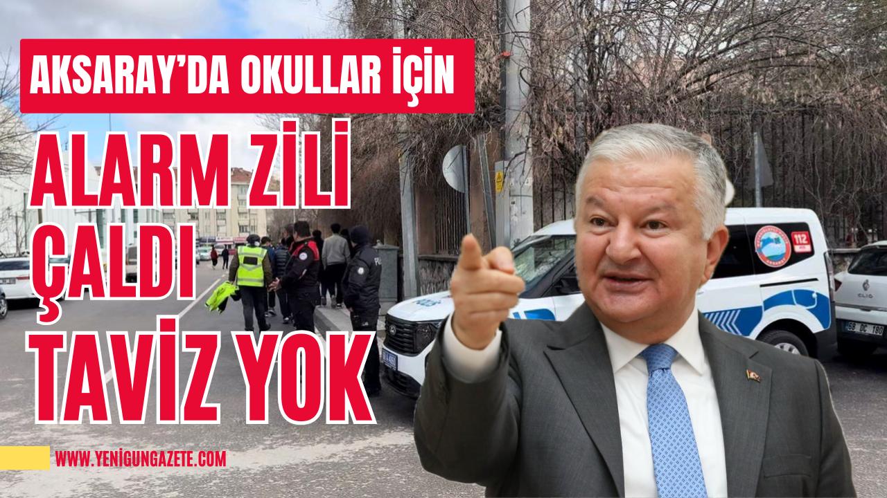 Aksaray’da okul güvenliği için tüm kurumların katılımıyla yapılan toplantıda denetimlerin