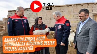 Aksaray’da hayata geçirilecek projeyle üreticiye 1,2 milyon liraya kadar kredi