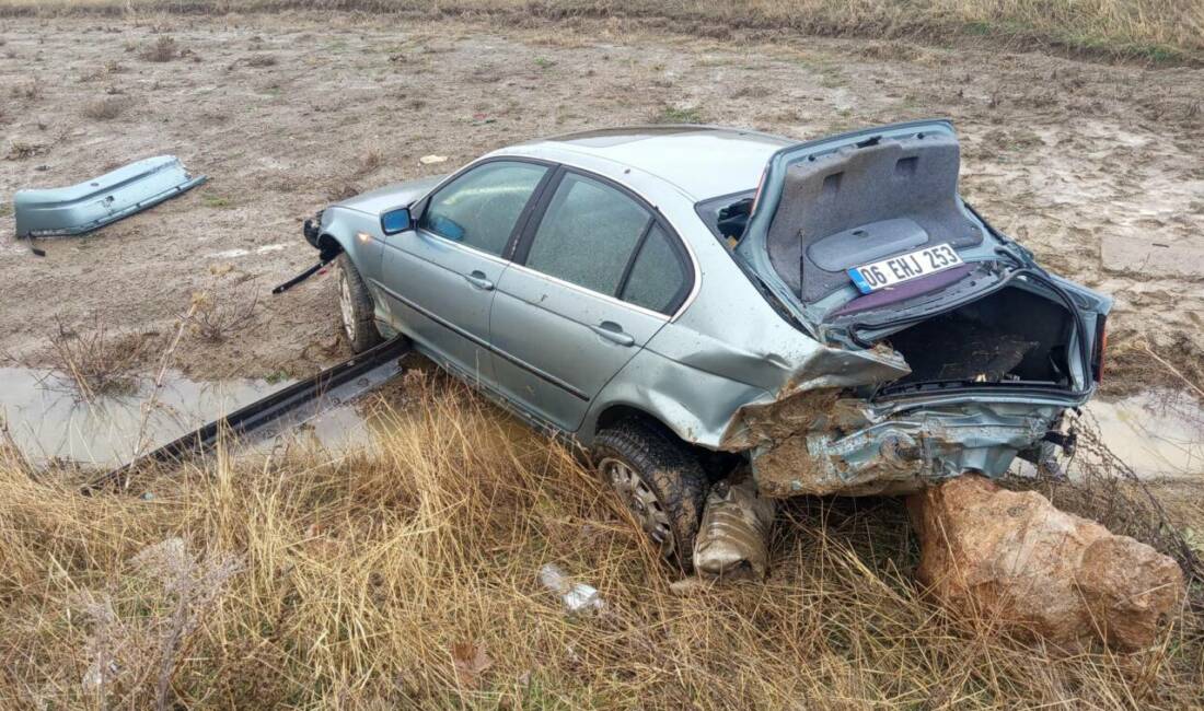 Konya'nın Seydişehir ilçesinde meydana gelen trafik kazasında 1'i çocuk 3