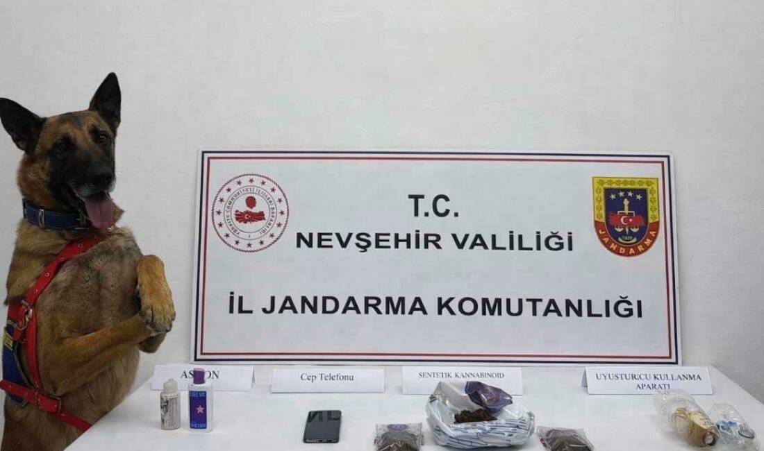 Nevşehir'in Gülşehir ilçesinde düzenlenen uyuşturucu operasyonunda yakalanan zanlı tutuklandı.