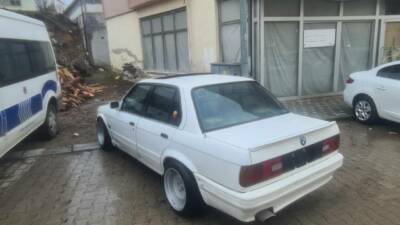 Yozgat'ın Akdağmadeni ilçesinde drift atarak çevreyi rahatsız eden sürücüye 69