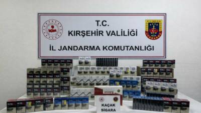 Kırşehir'de bir otobüste 528 paket gümrük kaçağı sigara ele geçirildi.